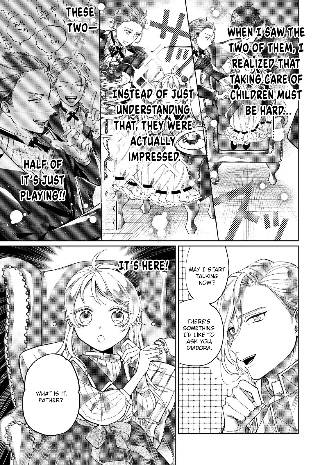The Reincarnated Count’s Daughter, Blessed by Spirits, Just Wants a Normal Romance! Chapter 4 - ch4 Page 3